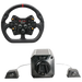 Asetek SimSports Invicta 27nm Direct Drive Wheel Base Forte GT Wheel Bundle GT Closed D Black Leather + Forte GT