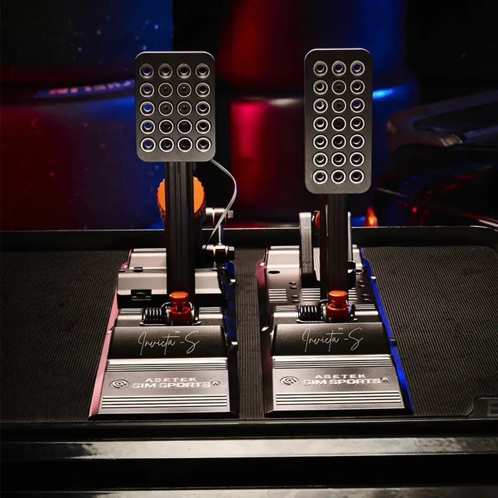 Asetek Simsports Invicta™ S-Series T.H.O.R.P.™ II - Throttle and Brake Pedals - Sim Pedals