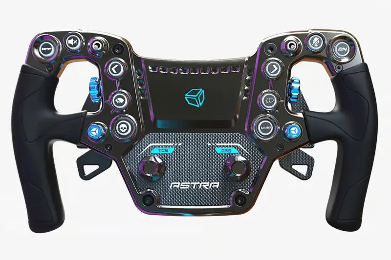 Cube Controls - Astra Steering Wheel - Premium Blue - Steering Wheel