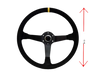 LTEC - 3 SPAAKS 380mm Suede 65mm diep - Steering Wheel