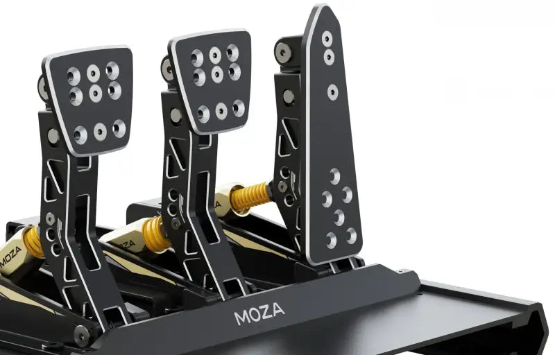 Moza Racing CRP Load Cell Three Pedals with Base - Sim Pedals