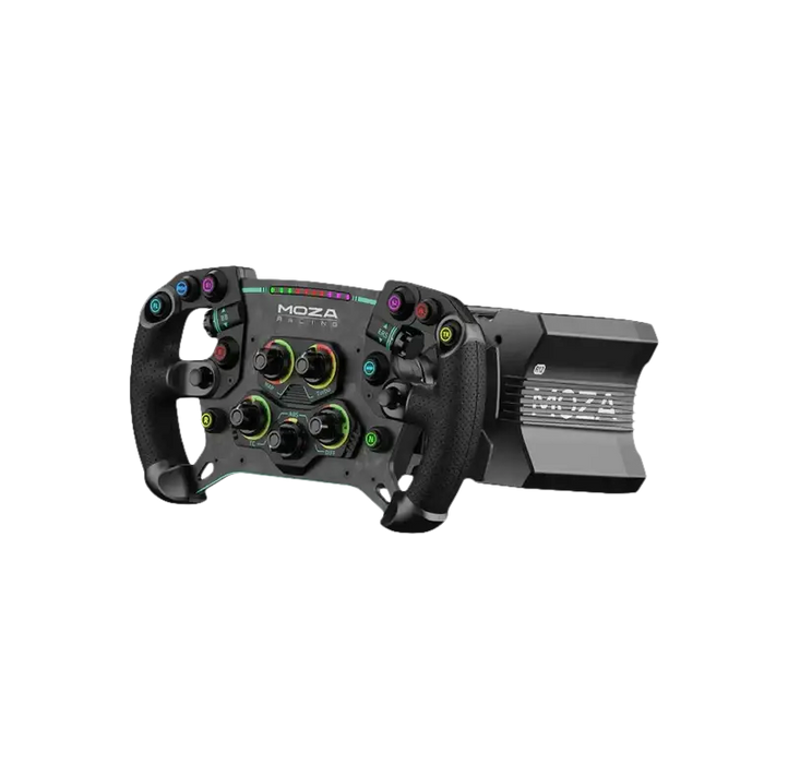 Moza Racing R12 Direct Drive Wheel Base V2 + GS V2P GT Wheel – Bundle Wheel base + wheel