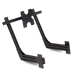 NEXT LEVEL RACING - ELITE DIRECT MONITOR MOUNT – BLACK EDITION - front view