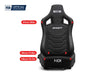Next Level Racing ERS4 Elite Reclining Seat - Fabric & SimAero Mesh Edition - Seat