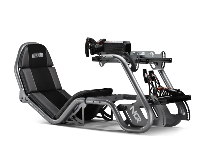 Next Level Racing F-GT Pro Formula and GT Racing Simulator Cockpit - Grey Edition - gameseat