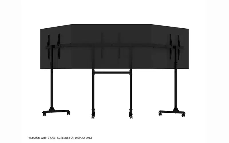 Next Level Racing - Free Standing Triple Monitor Stand - Monitor Stand