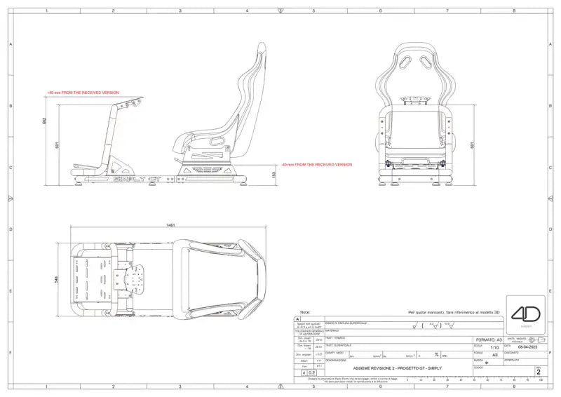 Res-Tech Simply GT Cockpit - gameseat