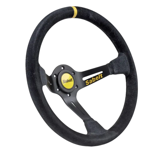 Sabelt 3 Spaaks Zwart Suede SW-390 - Steering Wheel