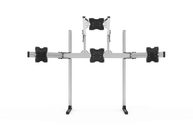 Quad monitor stand add-on detail 2