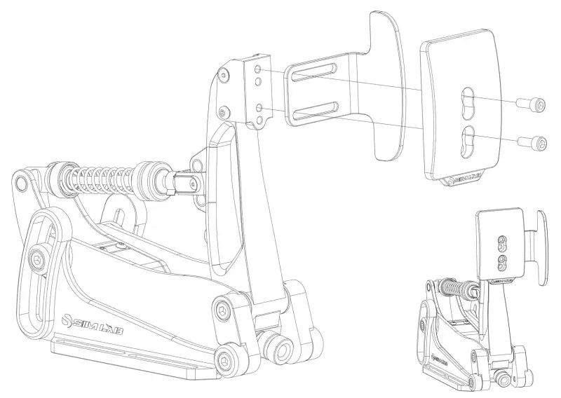 Sim-Lab XP1 Foot Support - accessory