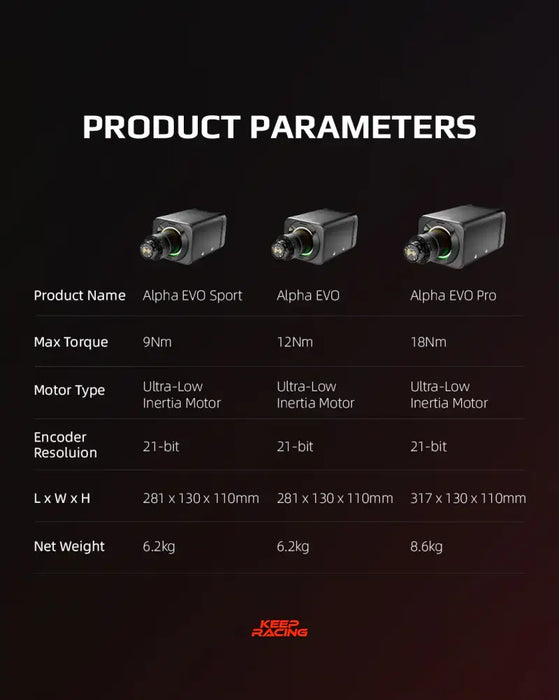 Simagic Alpha EVO Sport 9nm - Direct Drive Wheel Base - Direct Drive Wheel Base
