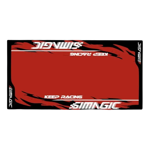 Simagic Floor Mat – Black / Red Floor mat
