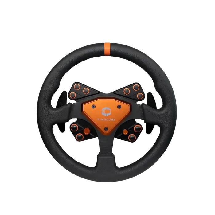 Simucube Tahko Round-23 Wheel Orange and Black Edition - Orange Edition - Steering Wheel