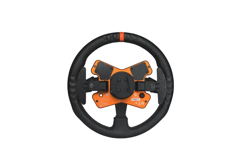 Simucube Tahko Round-23 Wheel Orange and Black Edition - Steering Wheel