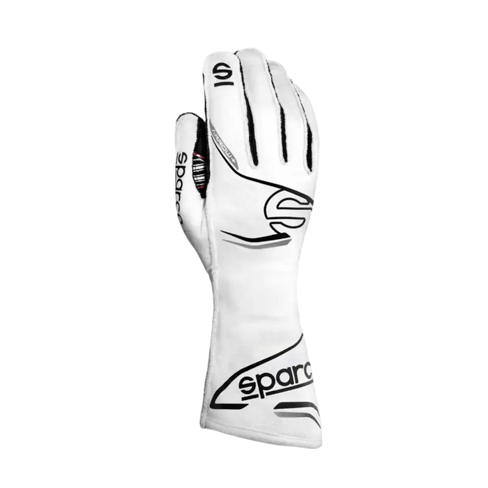 SPARCO ARROW PLUS GLOVES - White / 7 - Karting Gloves