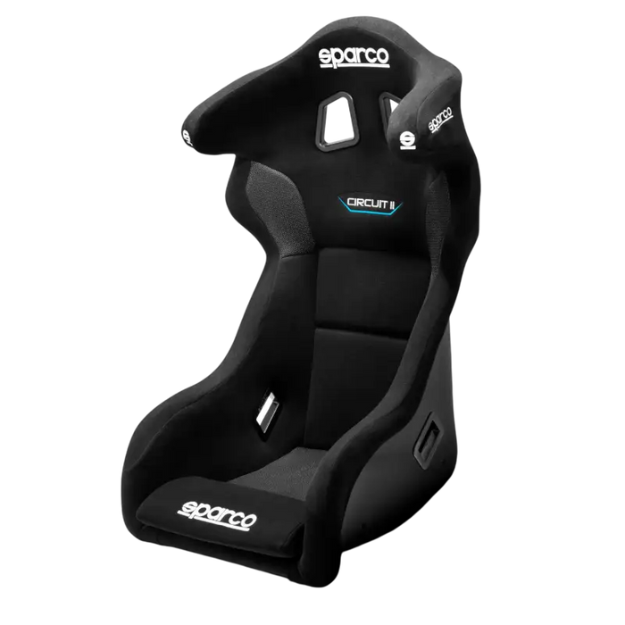 Sparco Circuit I/II QRT Fiberglass - Bucket seat - Black - Circuit II - Bucket seat