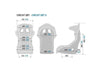 sparco circuit carbon - front - schema