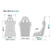SPARCO EVO QRT FIA SEAT - Black - Bucket seat