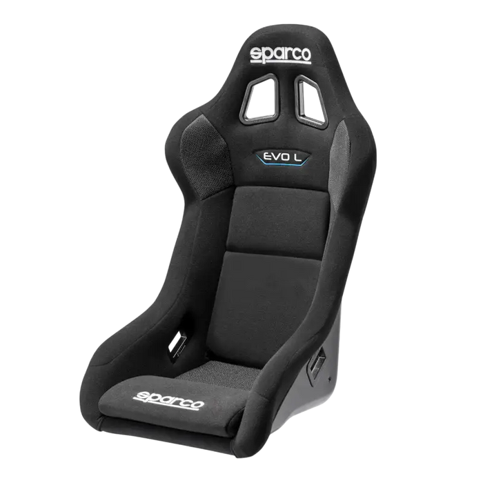 SPARCO EVO QRT FIA SEAT - Black - Large - Bucket seat