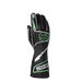 SPARCO FUTURA GLOVES - Black / Fluor Green / 8 - Racing Gloves
