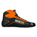 SPARCO K-POLE Shoes for Karting - Black / Fluo Orange / 28 - Shoes