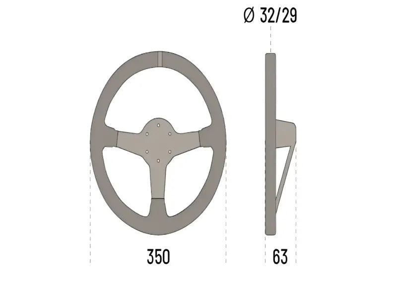 Sparco L575 Steering Wheel - Steering Wheel
