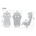 SPARCO MASTER FIBREGLASS SEAT - Bucket seat