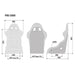 Sparco Pro 2000 QRT Martini Edition - Grey - Bucket seat