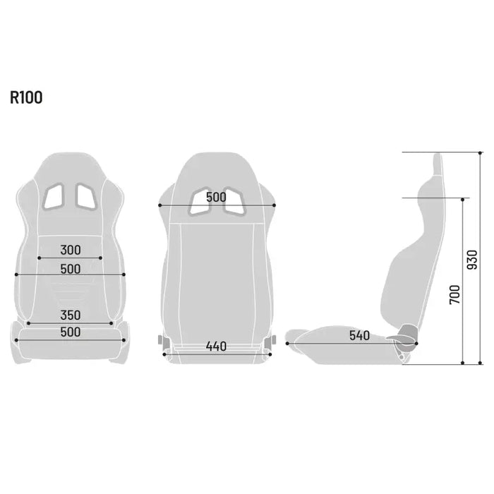 SPARCO R100 SKY MARTINI RACING HERITAGE EDITION 2022 - Seat