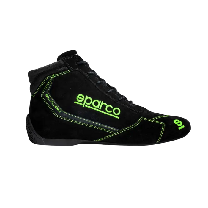 SPARCO SLALOM SHOES - Black / Fluor Green / 36 - Shoes